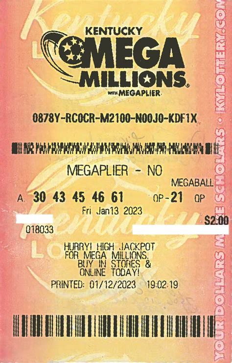 kentucky lottery mega millions results|Kentucky (KY) Mega Millions Numbers .